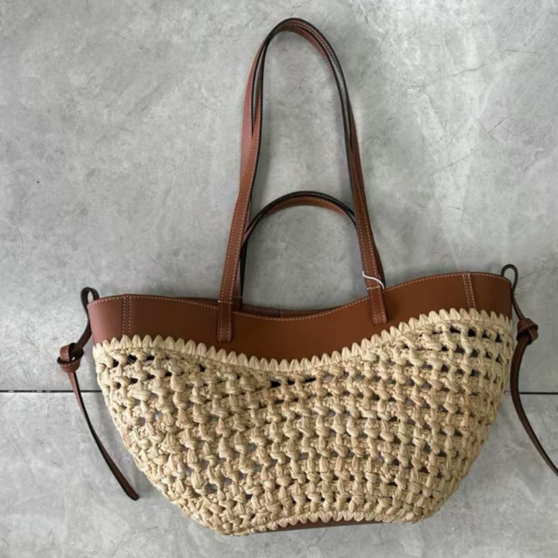Luxury Raffia Straw Tote Bag,F - đánh giá và giá Women'S Raffia Bags