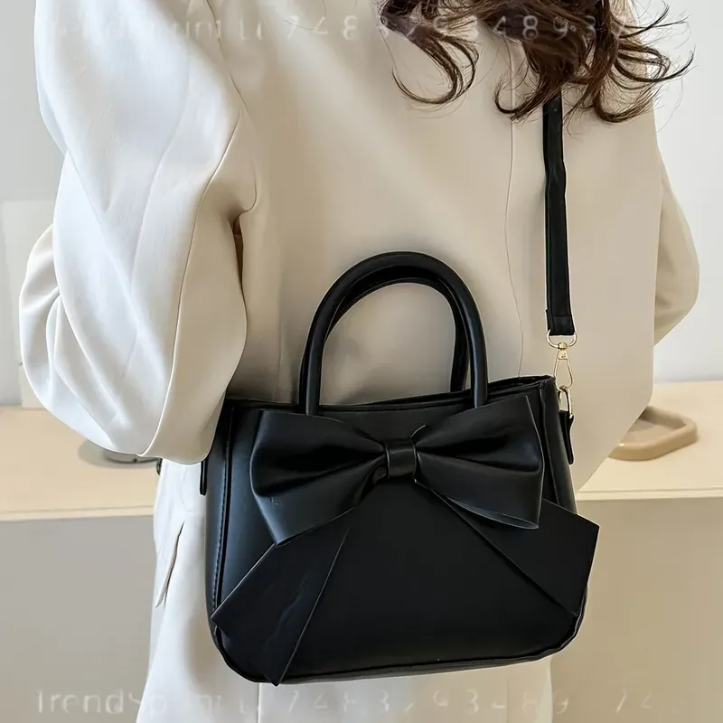 Elegant Black Bow Handbag for  - đánh giá và giá Women'S Bags Handbags