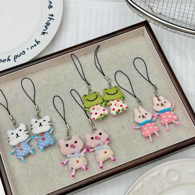 /Vly/Frog Pig Cat Pendant Keyc - đánh giá và giá Women'S Young Bags