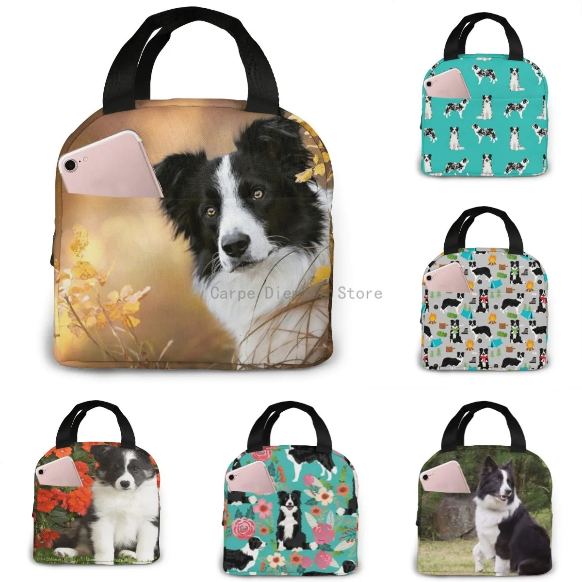 Lunch Bag Young Border Collie  - đánh giá và giá Women'S Young Bags