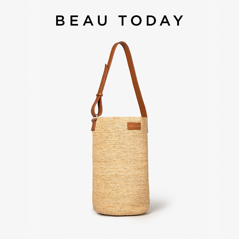 BEAUTODAY Bucket Bags Women Ra - đánh giá và giá Women'S Raffia Bags
